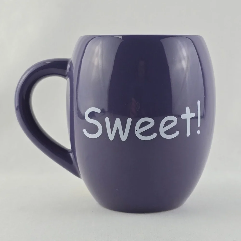 Disney Minnie Mouse Sweet Purple Ceramic Coffee Mug 16oz - Picture 3 of 8